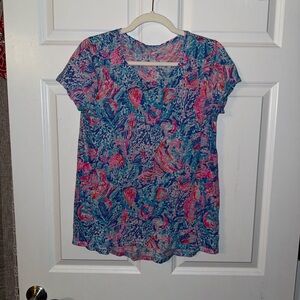 Floral Print Women's Top